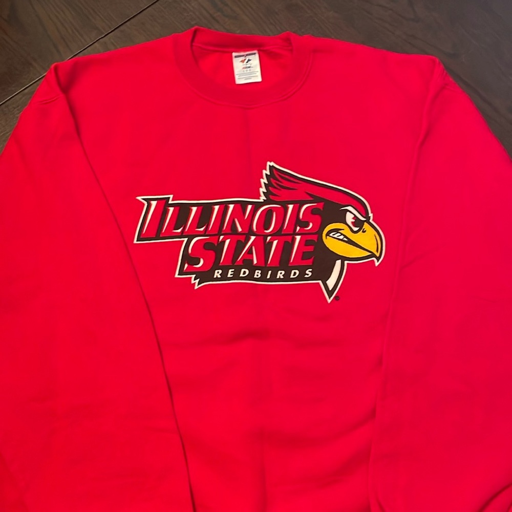 Men’s Illinois State University sweatshirt. Worn twice.